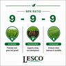 LESCO 9-9-9 AM 9% Fe 7.7% Ca 4.80% S Urea MOP Limestone Turfgrass Granular Fertilizer 50 lb. Bag