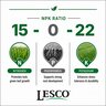 LESCO 15-0-22 50% PolyPlus OPTI45 2%Fe 2%Mn 2%Mg MOP SOP K-Mag Turfgrass Granular Fertilizer 50 lb. Bag
