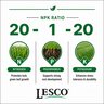 LESCO Ronstar 0.95% 20-1-20 Mini 85%PolyPlus OPTI45 Pre-Emergent Plus Fertilizer 50 lb. (SGN150)