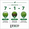 LESCO 7-1-7 40% PolyPlus 1% Fe 1% Mg 1% Mn 2.17% S PC Urea DAP MOP IS MS K-Mag Turfgrass Granular Fertilizer 50 lb. Bag