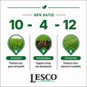 LESCO 10-4-12 40% PolyPlus OPTI 3% Fe 2% Mg 2% Mn SOP Palm & Tropical Ornamental Granular Fertilizer 50 lb. Bag