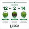 LESCO 12-2-14 70% PolyPlus OPTI 4.5%Fe 2%Mg 2.5%Mn 7.3%S K-Mag PCSOP Landscape & Ornamental Granular Fertilizer 1,000 lb. Bulk Bag