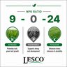 LESCO 9-0-24 56% PolyPlus 6% Fe 2% Mg 2% Mn PC Urea Urea AS MOP SOP IS MS Turfgrass Granular Fertilizer 50 lb. Bag