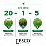 LESCO 20-1-5 25% PolyPlus OPTI45 50% BIO 1%Fe 4 %Cl MOP Turfgrass Granular Fertilizer 40 lb. Bag