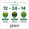 LESCO Elite 12-24-14 50% PolyPlus 0.23%Fe 0.21%Mn SOP Turfgrass Mini Granular Fertilizer 50 lb. Bag