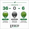 LESCO 36-0-6 100% PolyPlus OPTI120 2.04%S SOP Turfgrass Granular Fertilizer 50 lb. Bag