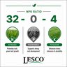LESCO 32-0-4 50% PolyPlus OPTI45 5% Fe PC Urea MO IS Turfgrass Granular Fertilizer 50 lb. Bag