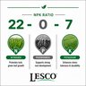 LESCO 22-0-7 72% PolyPlus OPTI 3%Fe MOP Turfgrass Granular Fertilizer 50 lb. Bag