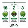 LESCO Weed & Feed 2MD 18-2-3 30%PolyPlus OPTI45 Post Emergent Mini Granular Herbicide Plus Fertilizer 50 lb. Bag