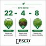 LESCO 22-4-8 43% Nitrate 4.2%Ca 0.5%Fe MOP Turfgrass Granular Fertilizer 50 lb. Bag