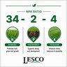 LESCO 34-2-4 35% NOS Turfgrass Granular Fertilizer 50 lb. Bag
