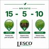 LESCO 15-5-10 25% NOS 14.23% Ca 2% Fe MOP Turfgrass Granular Fertilizer 50 lb. Bag