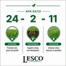 LESCO 24-2-11 50% NOS Plus BIO 6% Fe MOP Turfgrass Granular Fertilizer 50 lb. Bag