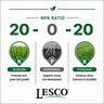 LESCO 20-0-20 100% NOS PLUS Turfgrass Mini Granular Fertilizer 50 lb. Bag