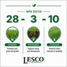 LESCO 28-3-10 45% NOS 4.5% Fe MOP Turfgrass Granular Fertilizer 50 lb. Bag
