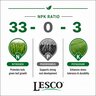 LESCO 33-0-3 50% U-Plus BIO Spar-TECH 0.15%Fe MOP Turfgrass Granular Fertilizer 50 lb. Bag