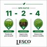 LESCO 11-2-4 4.40% CRN 2.05% Ca 2.73% S 2.92% Fe 40% PolyPlus OPTI45 10% AS BIO Turfgrass Granular Fertilizer 50 lb. Bag