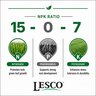 LESCO 15-0-7 25% NOS 25% AS 2% Fe 4.39% S Urea AS MOP IS Turfgrass Granular Fertilizer 50 lb. Bag