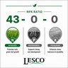 LESCO 43-0-0 100% PolyPlus OPTI180 Turfgrass Granular Fertilizer 50 lb. Bag