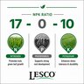 LESCO 17-0-10 50% CRN 1% Fe 1% Mn PSCU Urea SOP AS IS MS Turfgrass Mini Granular Fertilizer 50 lb. Bag