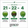 LESCO Mesotrione 0.08% 21-22-4 Starter Granular Fertilizer Plus Pre-Emergent Herbicide 40 lb. Bag (QGCY)