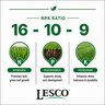 LESCO 16-10-9 AM 0.45%Fe 0.45%Zn Tree Compressed Granular Fertilizer Spike 40 lb. Box