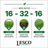 LESCO MacroN 16-32-16 AM 2% Cl All Purpose Soluble Fertilizer 25 lb. Pail