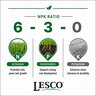 LESCO 6-3-0 100% Biosolids 1% Fe Greens Grade Elite Turf Elite Granular Fertilizer 40 lb. Bag