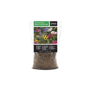LESCO Bird & Butterfly Wildflower Mixture Seed Bulk