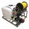 LESCO Skid 100 gal. Sprayer P530 Piston Pump Hose Reel Package Sold Separately