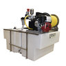 LESCO SpaceSaver 200 gal. Sprayer P530 Piston Pump (Hose Reel Package Sold Separately)