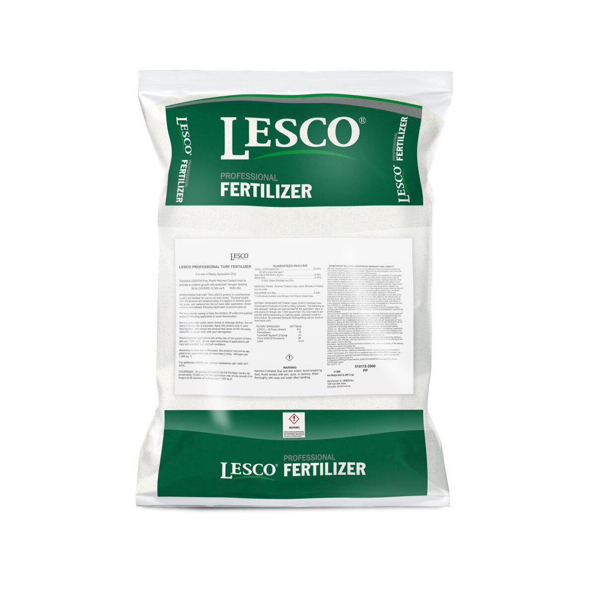 LESCO 10-18-5 2.15 CRN Urea Monoammonium Phosphate Muriate of Potash ...