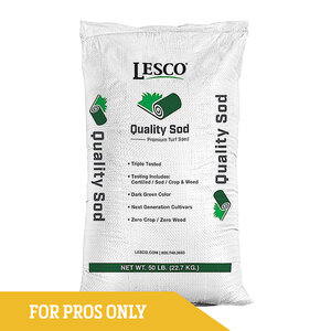 LESCO Quality Plus Kentucky Bluegrass Sod Quality Seed Blend 50 lb. Bag