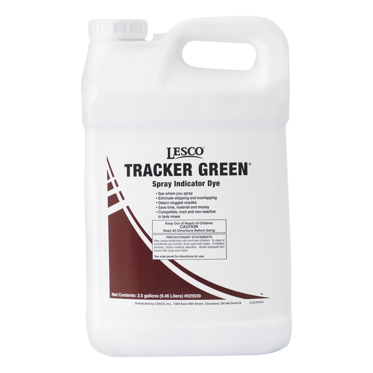 LESCO TRACKER GREEN Spray Indicator Dye 2.5 gal | SiteOne US