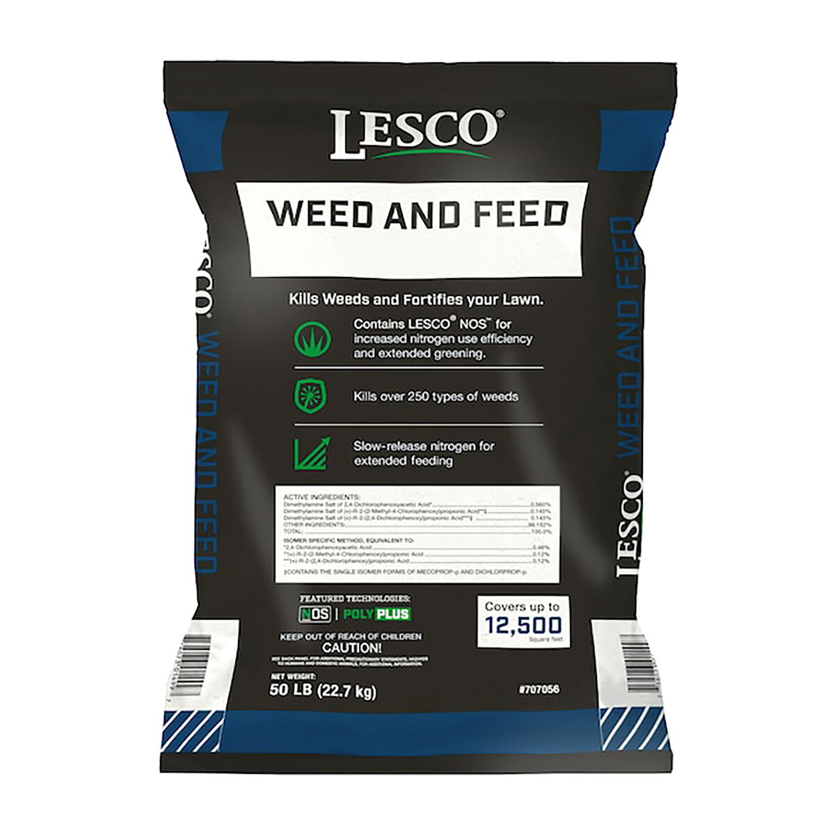 LESCO St. Augustine Weed & Feed Penoxsulam 0.03 20003 MOP Post
