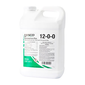 LESCO Chelated Iron Plus 12-0-0 2% Mn 6% Fe 4% S All Purpose Liquid Fertilizer 250 gal. Minibulk