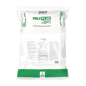 LESCO 13-3-13 40% PolyPlus OPTI45 1.9% Fe 1% Mn SOP Palm & Tropical Ornamental Granular Fertilizer 50 lb. Bag