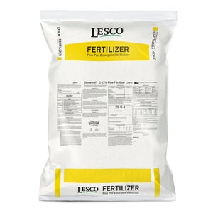 LESCO Stonewall 0.43% 20-0-4 35%NOS 35%OPTI45 Pre-Emergent Herbicide Plus Fertilizer 50 lb. Bag