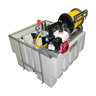 LESCO SpaceSaver Split 200 gal. (100/100) Sprayer KA43 Diaphragm Pump Hose Reel Package Sold Separately