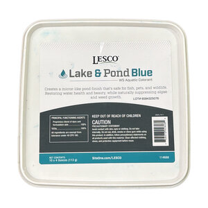 LESCO Lake & Pond WS Aquatic Blue Colorant 10 x 4 oz.