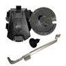 LESCO/BG Dial Mount Assembly Kit (Fits 100-300 Spreader/Sprayers)  Includes Dial, Mount, Linkage and Hardware