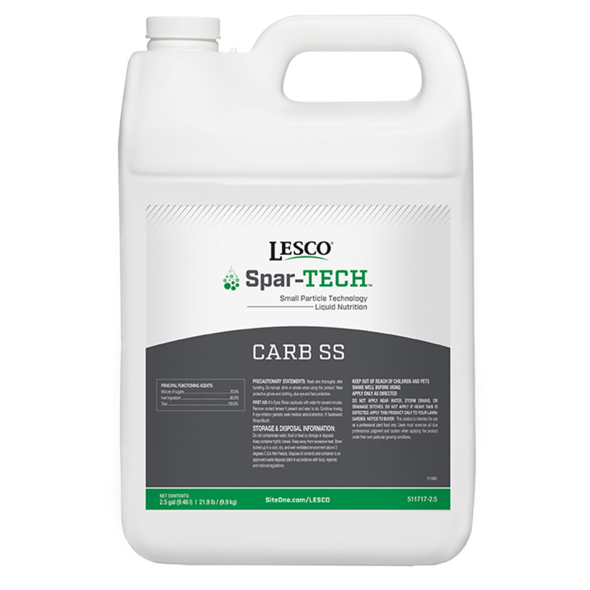 LESCO Carb SS Spar-TECH Turfgrass Liquid Fertilizer 2.5 gal. Jug (QGCY ...