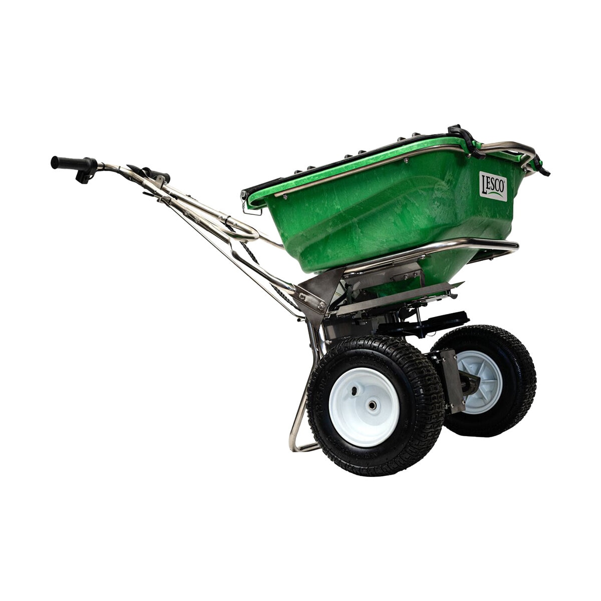 LESCO Battery Powered Self-Propelled Spreader- 80 lb. (Batteries ...