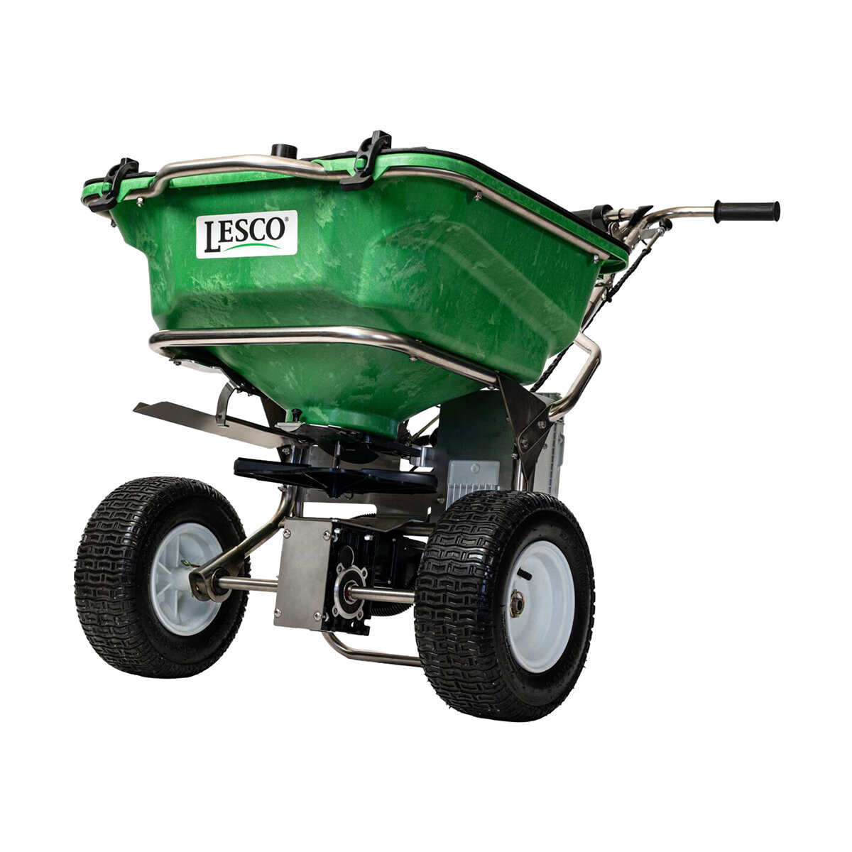LESCO Battery Powered Self-Propelled Spreader- 80 lb. (Batteries ...