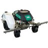 LESCO Zero Turn Spreader Sprayer Model 600 Stainless Frame 250 lb. Capacity/80 gal. 24 in. Wheels 327 cc Vanguard Engine