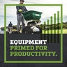 LESCO Zero Turn Spreader Sprayer Model 400 Stainless Steel Frame Capacity 50 gal. 46 in. Wide w/ Vanguard Engine