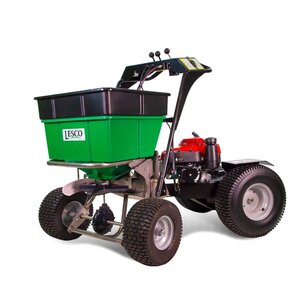 LESCO HPS Chariot GX Ride-on Spreader w/ 125 lb. Capacity and Honda 4.3 HP GXV160 Engine