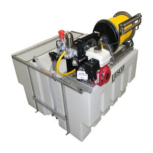 LESCO Sprayer, 400G Split (200/200), Honda Engine, KA43 Pump - (Hose and Reel Sold Separately)