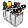 LESCO Sprayer Compact 5.5 HP P530 Pump Hose & Manual Reel 50 gal.