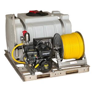 LESCO POC Tank Sprayer 100G w/ Manual Reel 100 gal.
